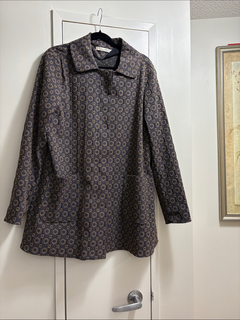 Max Volmary 
Womens Patterned Coat Jacket   NWOT
